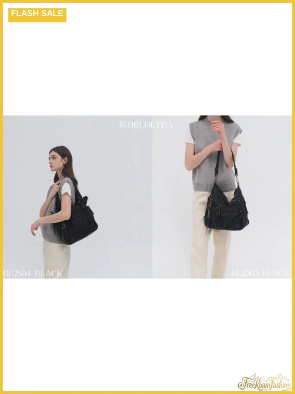 Women's Large Tote Crossbody Bag Soft Faux Leather Hobo Handbag with Pockets